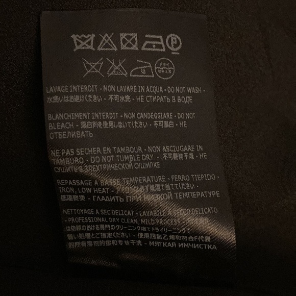 Saint Laurent Front Pleated Chiffon Dress NWT - Picture 6 of 9